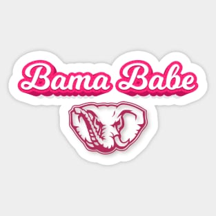 Bama Babes | Alabama University Sticker